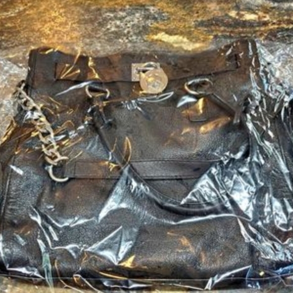 Michael Kors large Hamilton purse / bag black - Picture 9 of 10